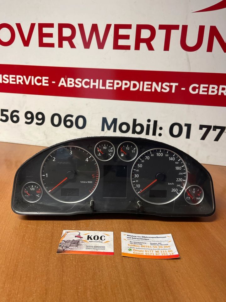 Audi A6 Tacho Kombiinstrument 4B0920933G in Idar-Oberstein