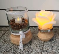 DIY Dekolicht Windlicht Kerzenhalter Herbst Upcycling Sachsen-Anhalt - Möser Vorschau