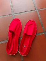 Espadrilles rot neu Reformhaus Größe 40 Niedersachsen - Buxtehude Vorschau