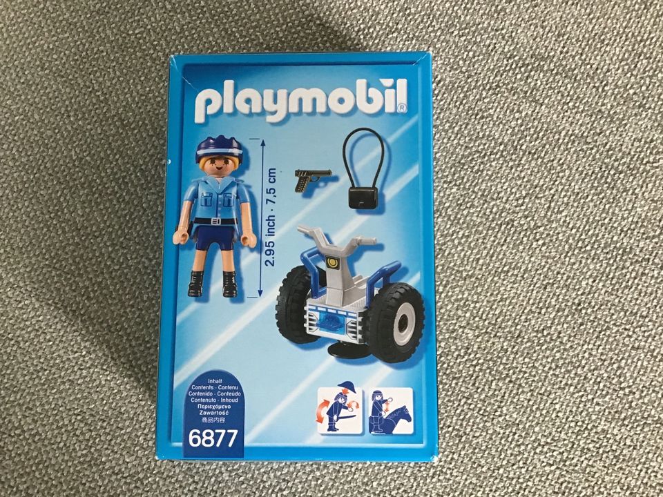 Playmobil Action Polizistin mit Balance-Racer in Kösching