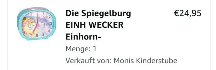 Die Spiegelburg Wecker Pferdefreunde / Einhörner mit Geräuschen in Rechtsupweg