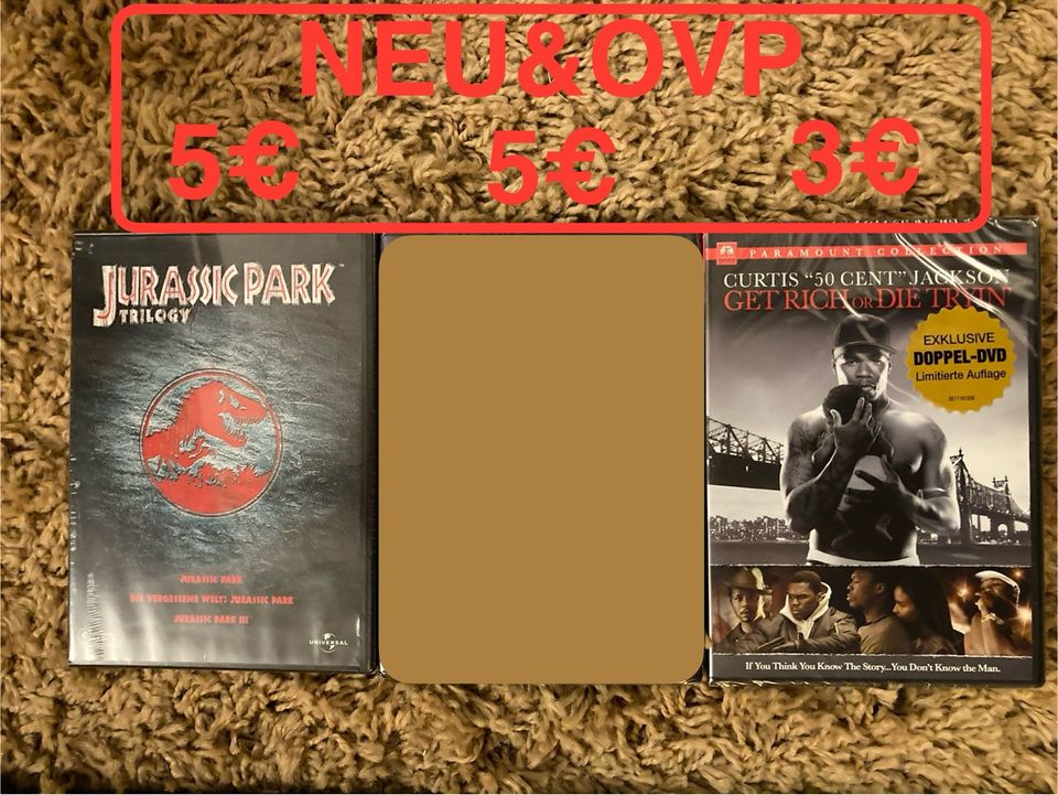 diverse DVD Blu-ray Sammlung in Bann
