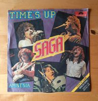 Singel Vinyl 1981 Saga Time's Up und Amnesia, von Polydor Bayern - Wertingen Vorschau