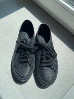 Superga Damenschuhe schwarz Glitzer Größe 39 Baden-Württemberg - Durmersheim Vorschau