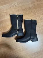 CLARKS Stiefel Schwarz Leder Gr. 37 NEU Nordrhein-Westfalen - Erftstadt Vorschau