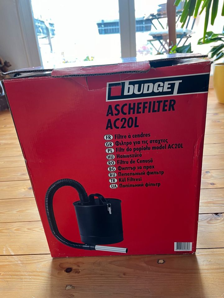 Aschefilter,Aschesauger,budget,AC20L,wie neu,Ofen,Kamin in Ichtershausen