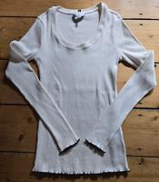 Tommy Hilfiger Rippenshirt Pulli leicht, creme, S, top Nordrhein-Westfalen - Siegen Vorschau