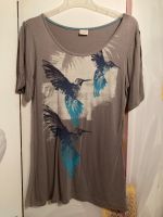 T-Shirt Kolibris Gr. M in grau-braun von Esprit lang Berlin - Tegel Vorschau