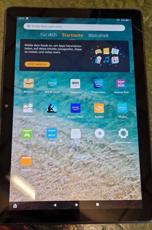 Amazon Fire HD 10 Tablet in Flintbek