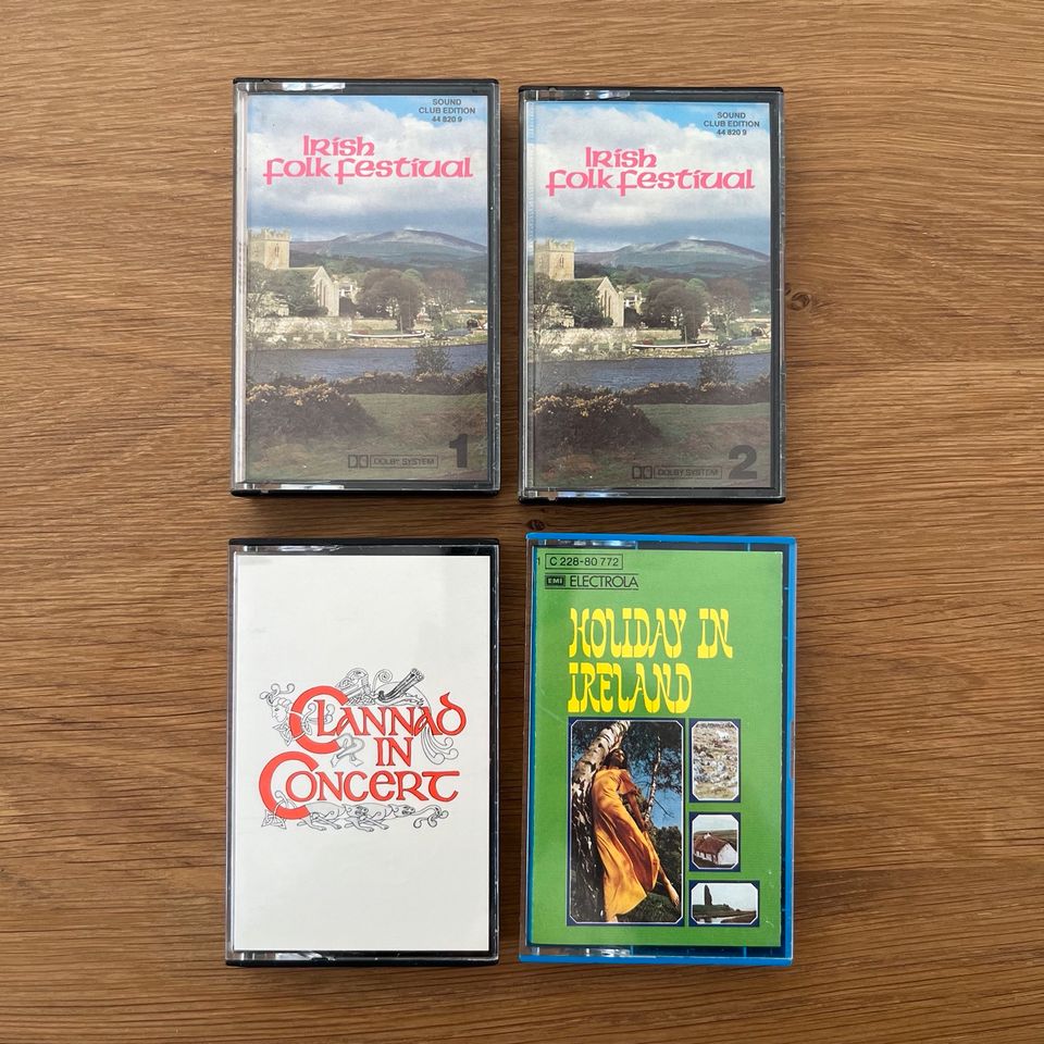 Musikkassetten MC Irish Folk Music Cassette Tapes Irland in Bünde