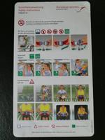 Safety Card Austrian Arrows Fokker 70 Österreich Rev.01 Baden-Württemberg - Baden-Baden Vorschau