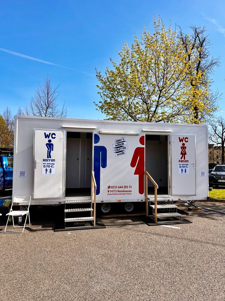 Wc/Toilettenwagen/Toilettenanhänger/Veranstaltung in Nennhausen