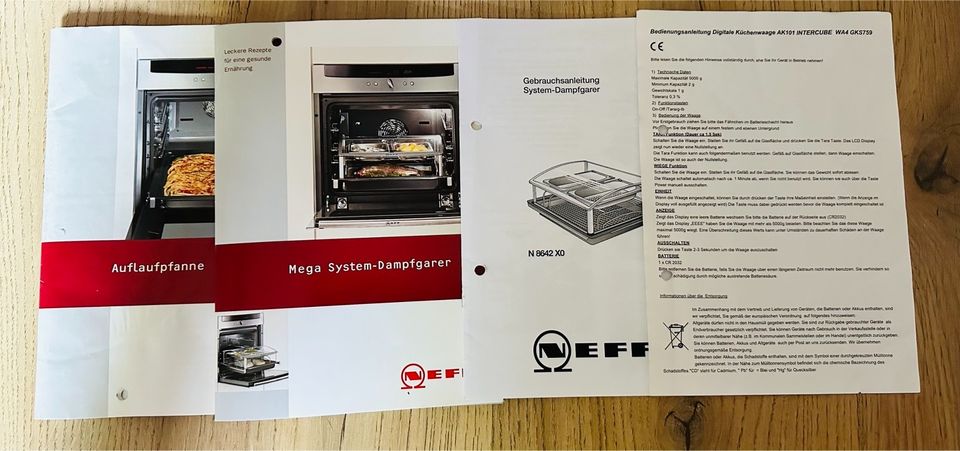Neff Mega System-Dampfgarer Backofen  mit Glasdeckel in Hainburg