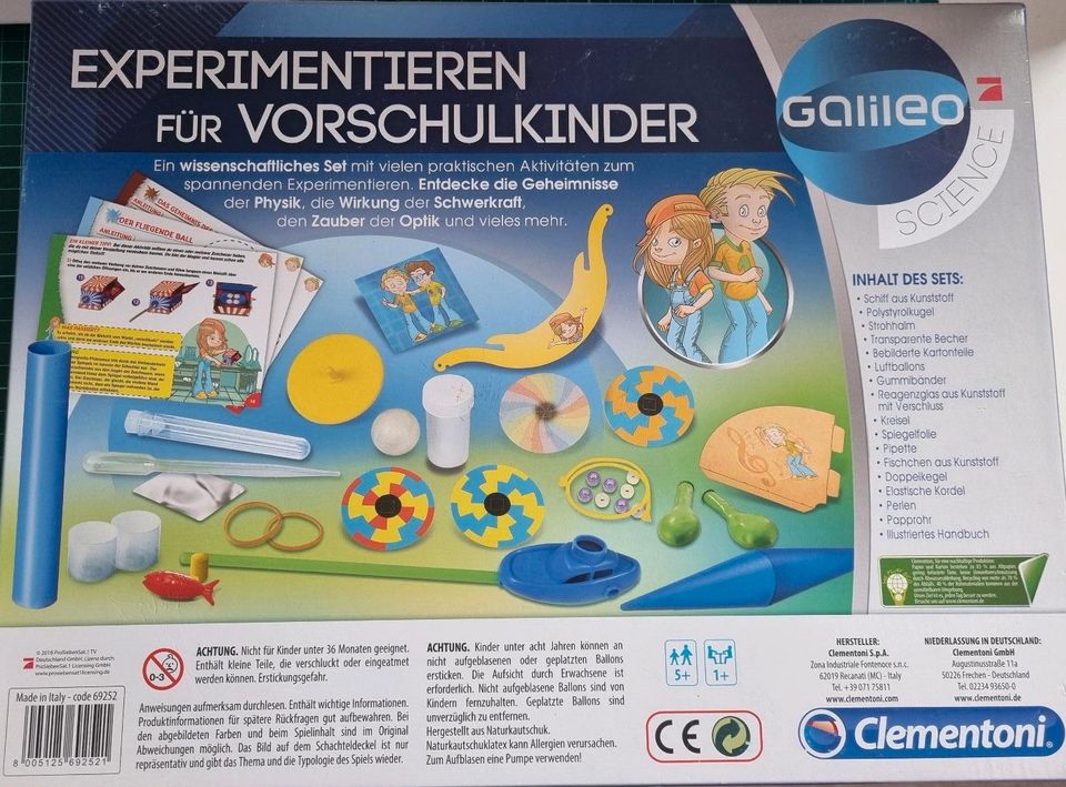 Experimentieren für Vorschulkinder in Seevetal