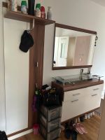 Garderobe Nussbaum Beige Baden-Württemberg - Karlsruhe Vorschau