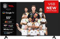 ‼️STATT 469€‼️TCL 55 Zoll 4K LED TV mit HDR und Chromecast Rügen - Sassnitz Vorschau