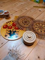 Holz Dose  mit Deckel  retro  DDR Holz Brett  deko Sachsen - Coswig Vorschau
