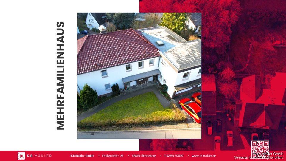 R.B. Makler: Mehrfamilienhaus zur Kapitalanlage in Plettenberg