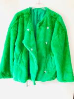 Fake Fur Jacke Zara mango Asos H&M grün Schleswig-Holstein - Stapelfeld Vorschau