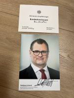 Wolfgang Schmidt Minister Autogrammkarte Autogramm Bayern - Landshut Vorschau