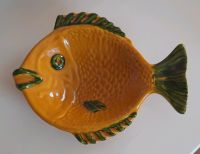 Gelber Vintage Fisch als Teller ca 20cm Niedersachsen - Jesteburg Vorschau