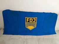 FDJ Fahne DDR -10x71 cm Sachsen - Groitzsch Vorschau