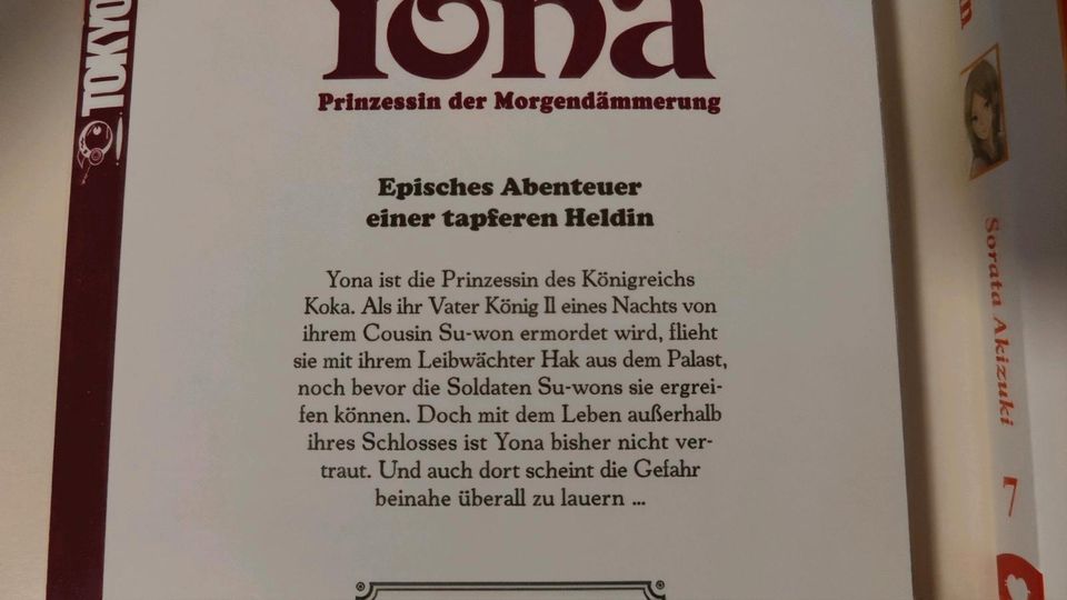 Romance Mangas "Yona" & "Die rothaarige Schneeprinzessin" in Lübeck