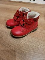 Primigi Schuhe Stiefel Gr. 26 warm rot Boots Leder Wolle *wie neu Niedersachsen - Wetschen Vorschau