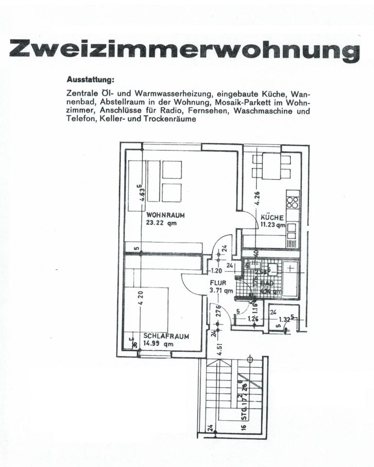 Möblierte, helle 2-Zimmerwohnung in Hemmingen/Nähe Hannover in Hemmingen
