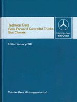 Mercedes Technical Data Semi-Forward Contr. Trucks Bus Chassis Niedersachsen - Alfeld (Leine) Vorschau