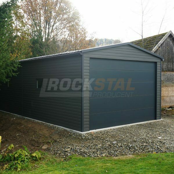 PREMIUM Blechgarage Garage Fertiggarage 5x5m Lager Doppelgarage in Wittgensdorf