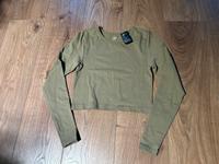 Crop Top Fitness Sport H&M Gr. S Olive Hessen - Rodgau Vorschau