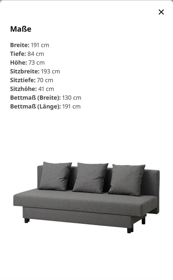 Sofa aus dem Ikea in Kassel
