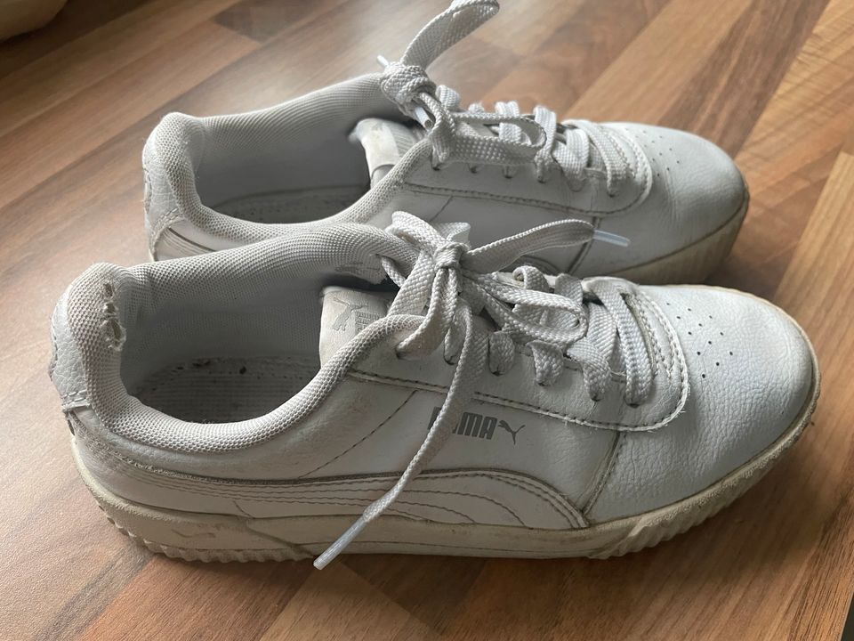 Puma Sneaker weiß Gr. 37 in Gremmendorf