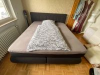 Boxspringbett 180x200 cm, anthrazit grau, inklusive Topper Hessen - Dietzenbach Vorschau