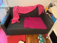 IKEA SOLSTA Schlafsofa, schwarz (75×137×54cm) zu verschenken Hamburg - Altona Vorschau