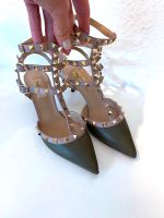 Valentino Rockstud Pumps Leder Khaki Grün Rosa Gold Nieten 39 Box Hamburg-Nord - Hamburg Uhlenhorst Vorschau