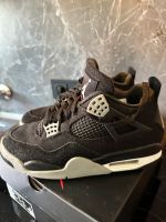 Nike Air Jordan 4 black/steel gray Gr. 41 Nordrhein-Westfalen - Gelsenkirchen Vorschau