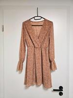 Kleid Blümchen Langarm schick schön Feier Frühling Größe XS Bayern - Bad Kissingen Vorschau