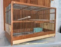 Kanarienvögel Käfig aus Holz •Handarbeit• Niedersachsen - Hemmingen Vorschau