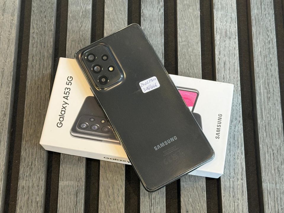 Samsung Galaxy A53 5G, Schwarz, 128 GB // Guter Zustand in Bielefeld