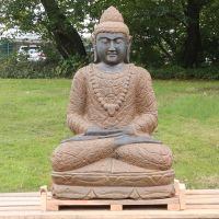 Buddha Stein Figur Statue Greenstone antik meditation 100 cm Bochum - Bochum-Wattenscheid Vorschau