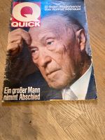 Historische Zeitung Quick Nr 42! Bayern - Pullach Vorschau