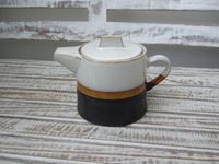 Teekanne HK Living Keramik schwarz weiß braun Kanne retro Hamburg-Nord - Hamburg Eppendorf Vorschau