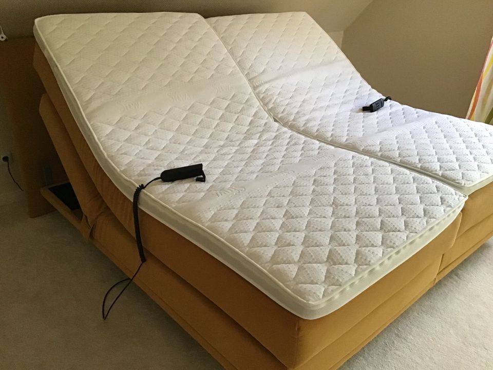 Boxspringbett mit Motor 200 x 200 cm Orthopädika Delüxe in Lübeck