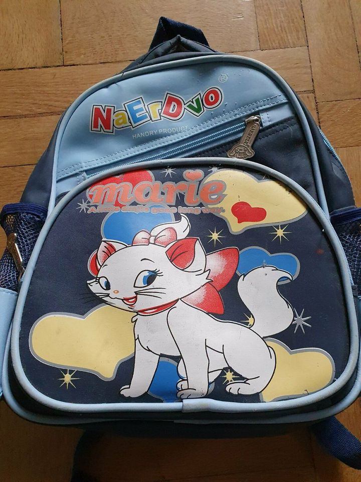 Rucksack für den Kindergarten Katze Marie blau Kinderrucksack in Berlin