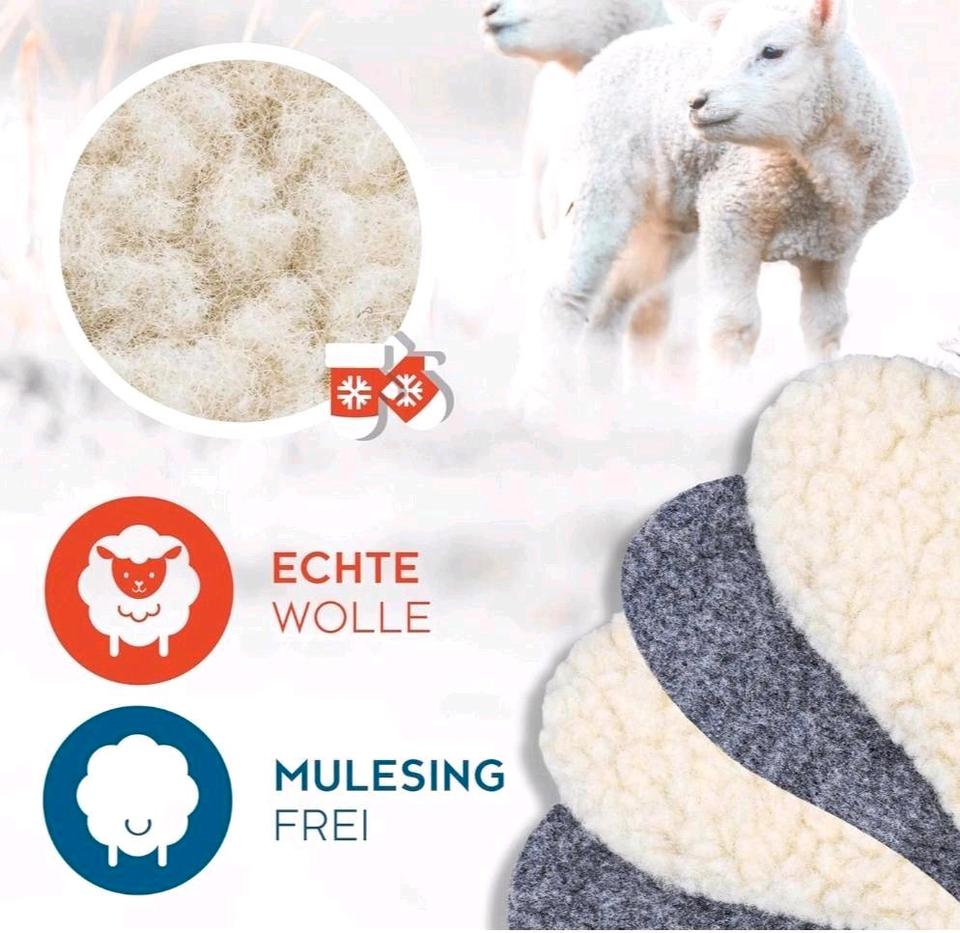 Winter Schuheinlagen Kindersohle Gr.28/29 Schafwolle Lammfell in Rheinfelden (Baden)