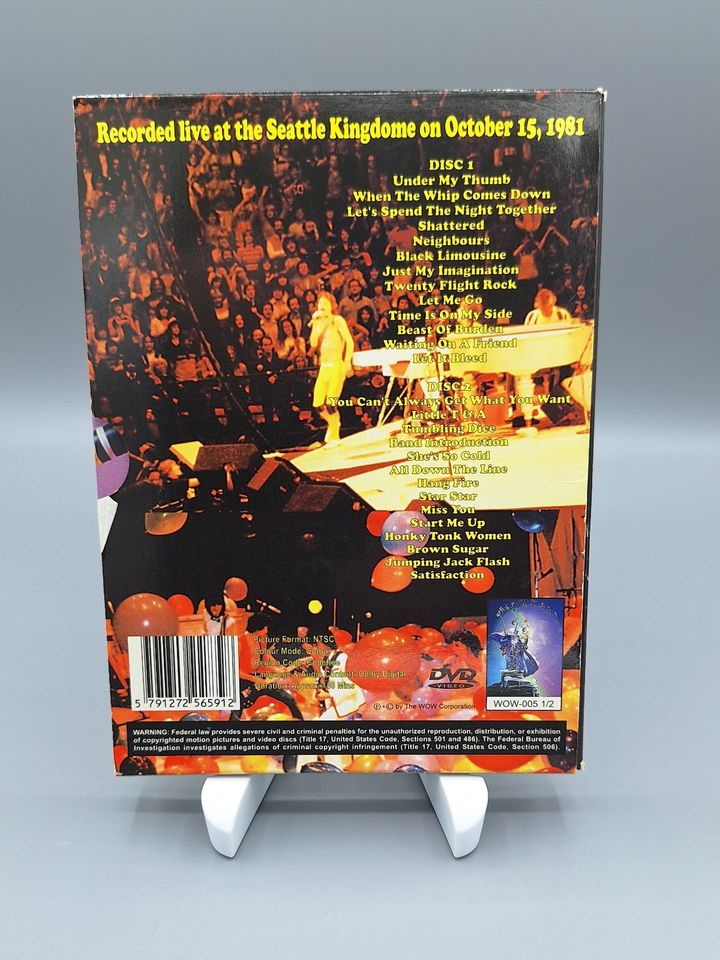 Rolling Stones - Still Life In Seattle 2 x DVD Digipak in Siegburg