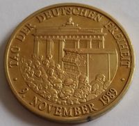 Tag der Deutschen Einheit - 9. November 1989 - echt vergoldet Sachsen-Anhalt - Schkopau Vorschau