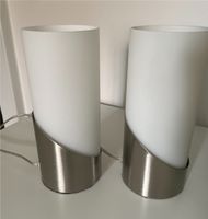 2 Tischlampen weiß-silber München - Bogenhausen Vorschau